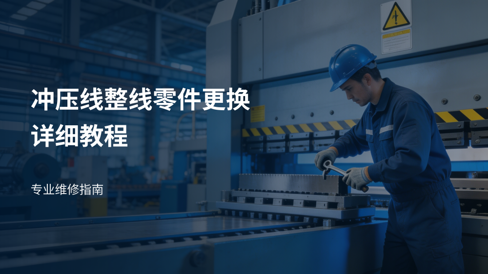 冲压线整线零件更换详细教程