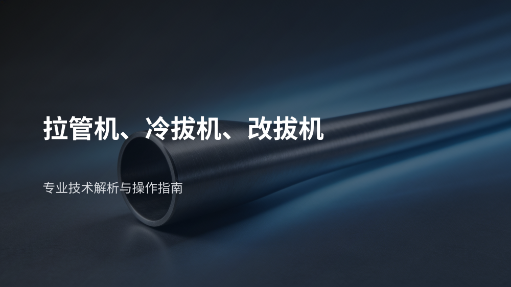 拉管机、冷拔机、改拔机专业技术手册