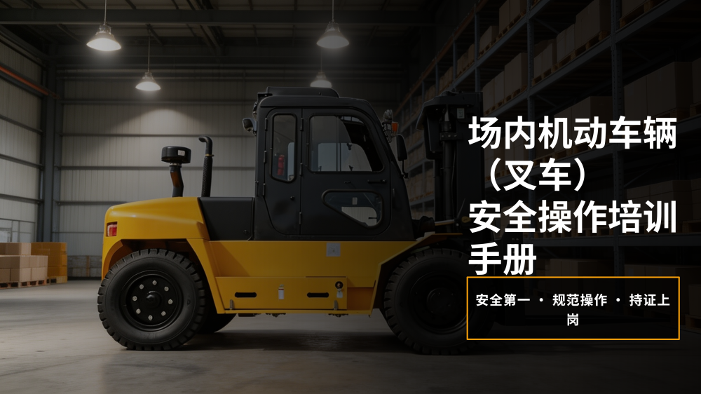 叉车安全操作培训手册
