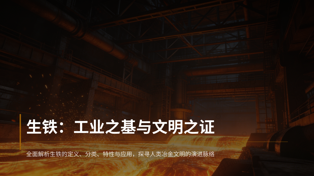 生铁：工业之基与文明之证